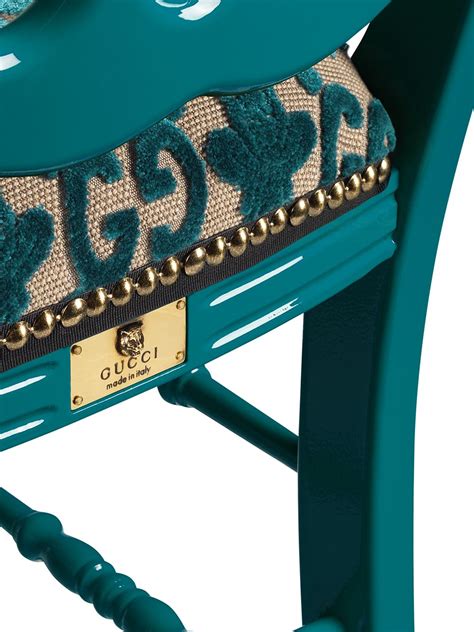 gucci chair|farfetch gucci stools.